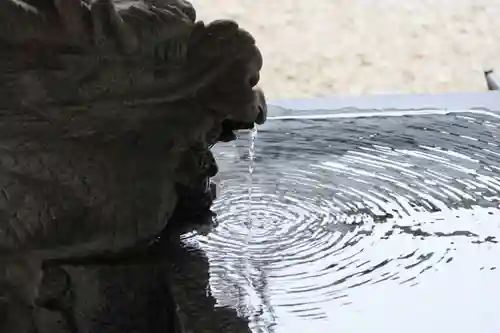 滑川神社 - 仕事と子どもの守り神の手水舎