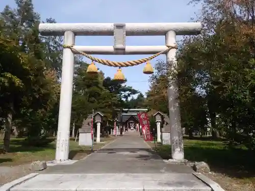 新十津川神社の鳥居