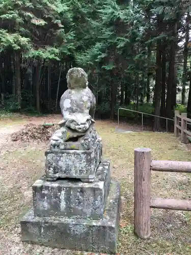 天神神社の狛犬