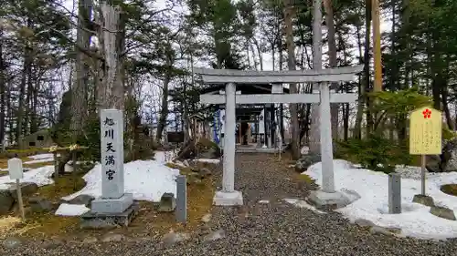 上川神社の鳥居