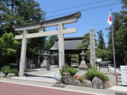 甲斐國一宮 浅間神社の鳥居