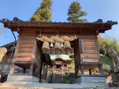 須我神社の山門・神門