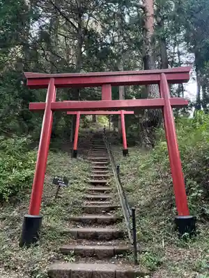 河口浅間神社の鳥居