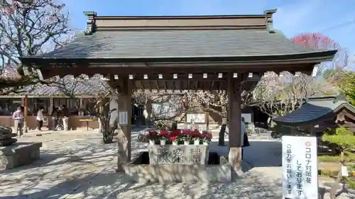 綱敷天満宮の手水舎