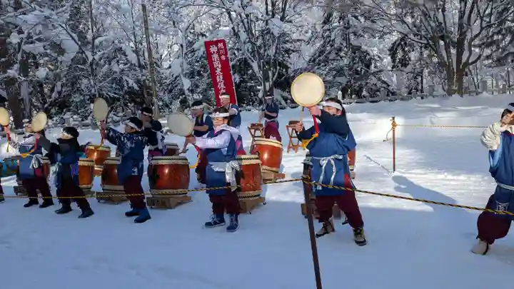 上川神社の初詣