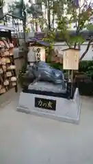 摩利支天 徳大寺の狛犬