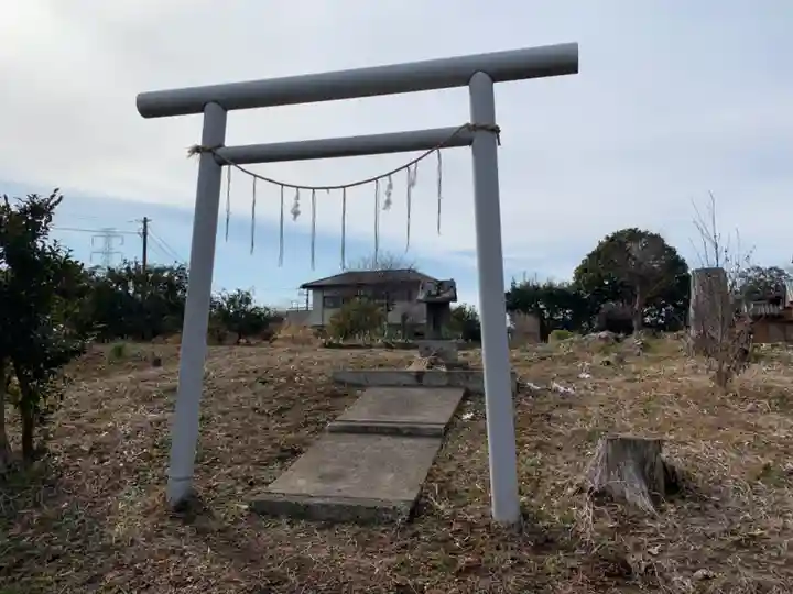 雷神社の鳥居