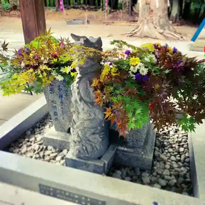 滑川神社 - 仕事と子どもの守り神の手水舎