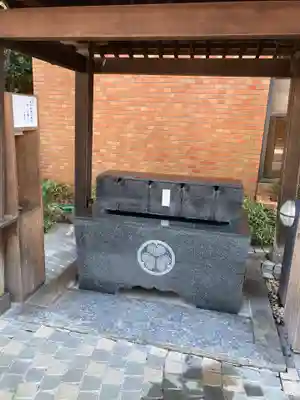 前橋東照宮の手水舎