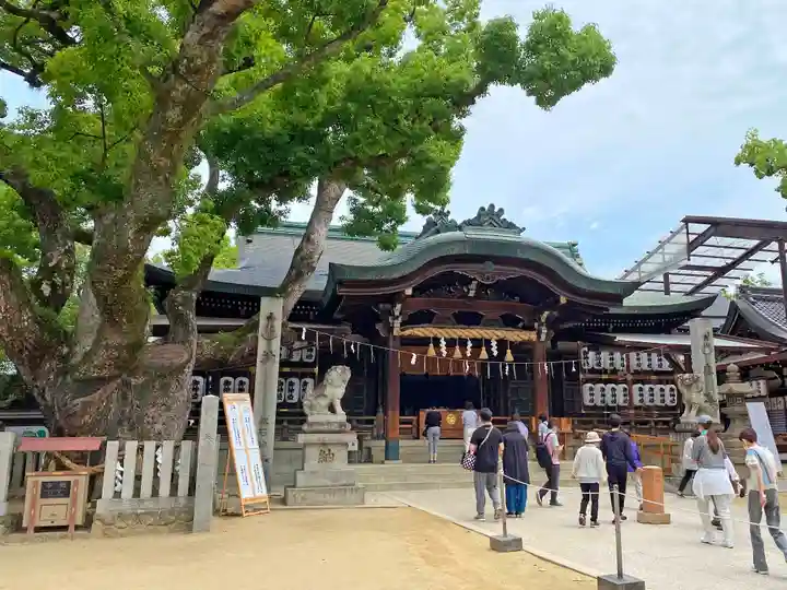 石切劔箭神社の本殿・本堂