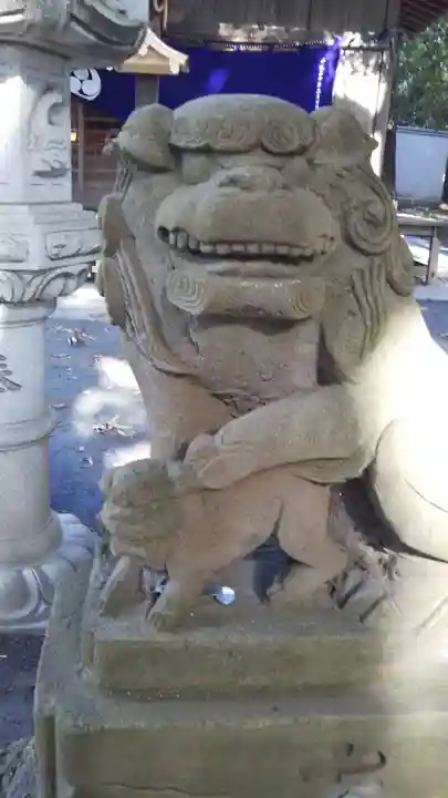 大宮・大原神社の狛犬