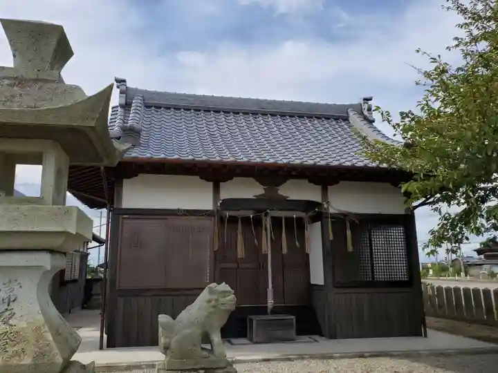 嶋姫神社の本殿・本堂