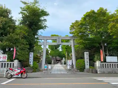 亀ケ池八幡宮の鳥居