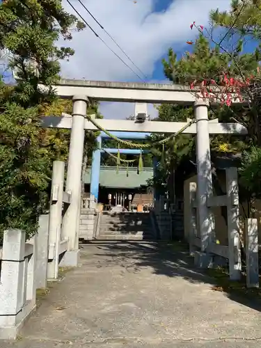 小名浜諏訪神社 ～海の鎮守様～の鳥居