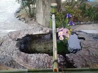 阿智神社の手水舎