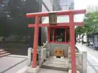 明治座稲荷神社の鳥居