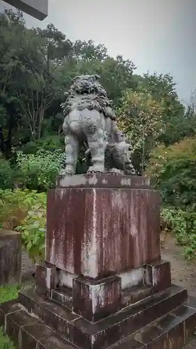 茨城縣護國神社の狛犬