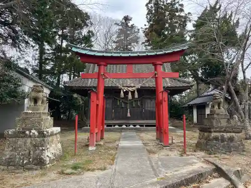 稲荷神社の鳥居