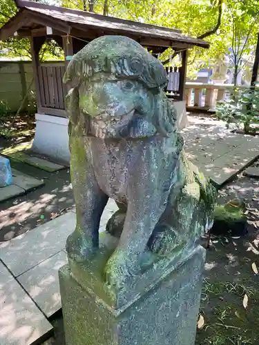 布多天神社の狛犬