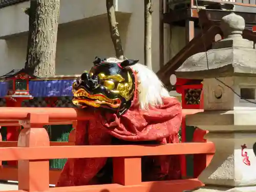 吉原神社の神楽