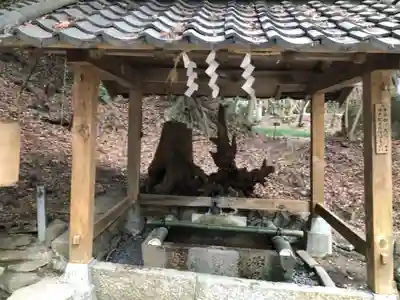 星田妙見宮の手水舎