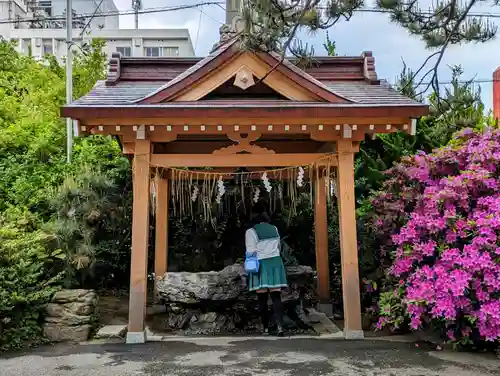 廣田神社～病厄除守護神～の手水舎