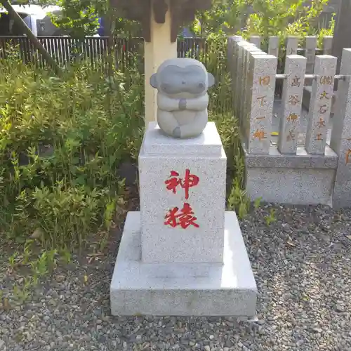 猿江神社の狛犬