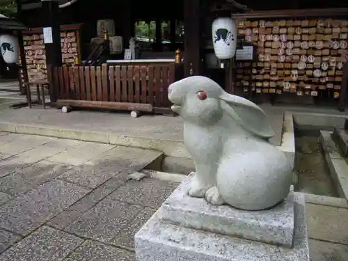 岡崎神社の狛犬