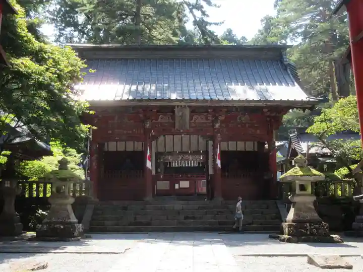 北口本宮冨士浅間神社の山門・神門
