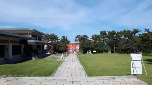 函館護國神社の景色