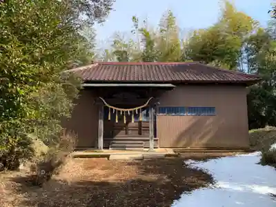 諏訪神社の本殿・本堂