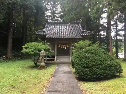 天鷺神社の本殿・本堂