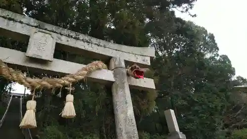 縣主神社の鳥居