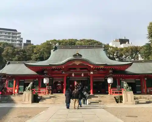 生田神社の本殿・本堂