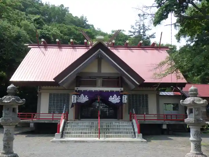 厚岸神社の本殿・本堂