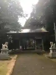 倭文神社の山門