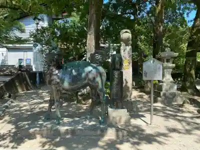 太宰府天満宮の像