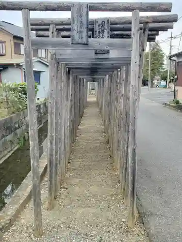 日限富士浅間神社の鳥居