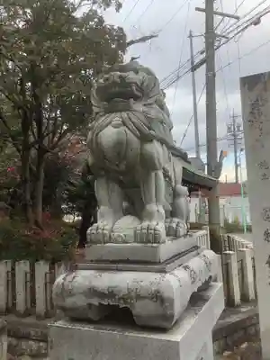 島田神社の狛犬