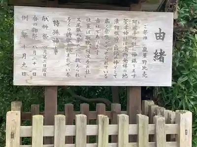 萱津神社の歴史