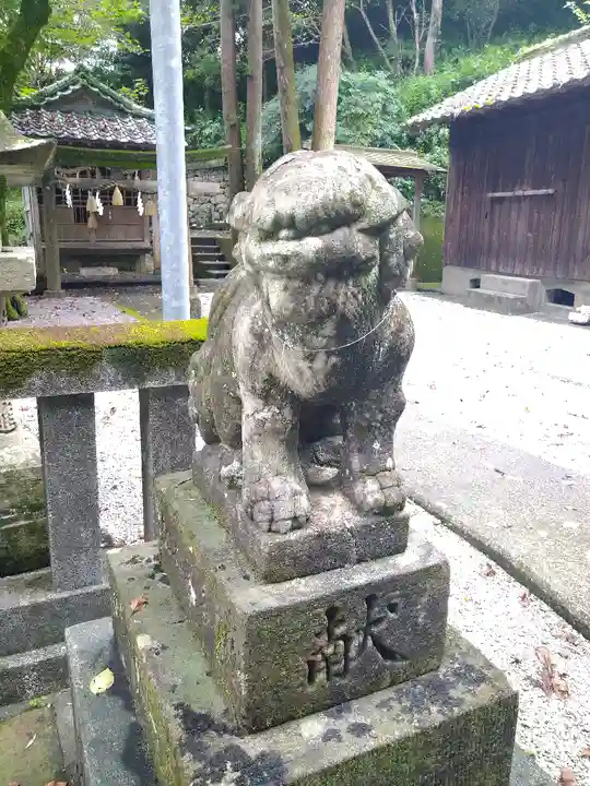 若一王子宮の狛犬