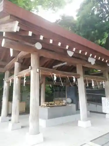 東郷神社の手水舎