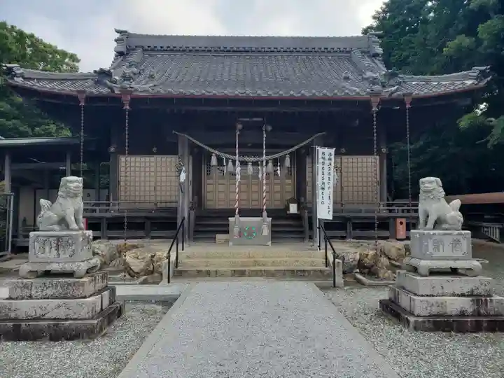 諏訪社の本殿・本堂