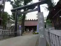 高円寺氷川神社の鳥居