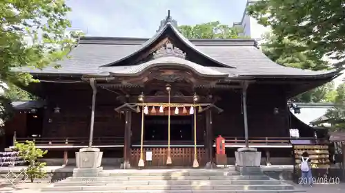 四柱神社の本殿