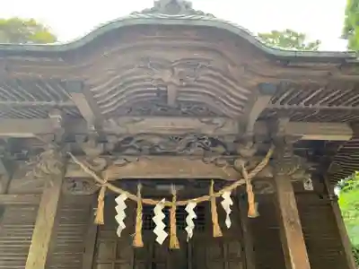 諏訪神社の本殿・本堂