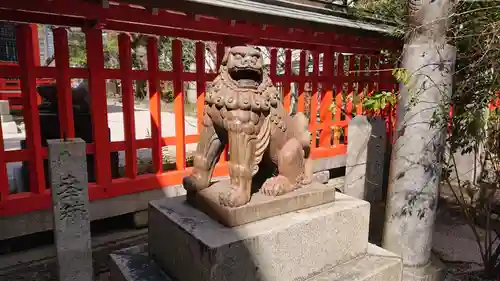 水鏡天満宮の狛犬