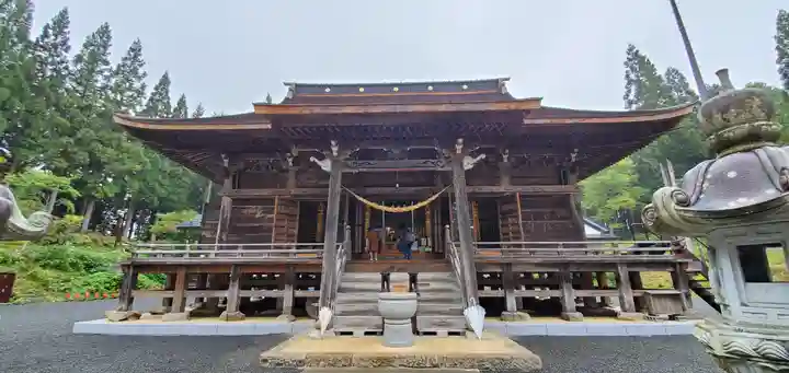 天台寺の本殿・本堂