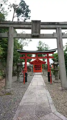 建勲神社の鳥居