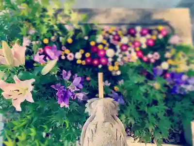 滑川神社 - 仕事と子どもの守り神の手水舎